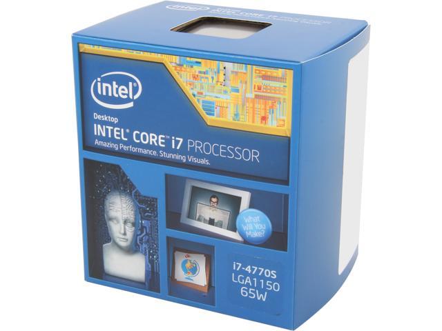 Intel Core i7-4770S - Core i7 4th Gen Haswell Quad-Core 3.1 GHz LGA 1150  65W Intel HD Graphics Desktop Processor - BX80646I74770S
