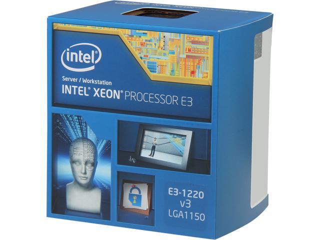 Intel Xeon E3-1220V3 Haswell 3.1GHz 8MB L3 Cache LGA 1150 80W Server Processor BX80646E31220V3