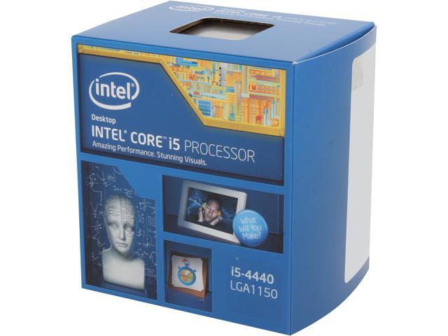 Moedig aan Purper Malawi Intel Core i5-4440 - Core i5 4th Gen Haswell Quad-Core 3.1 GHz (3.3 GHz  Turbo) LGA 1150 84W Intel HD Graphics 4600 Desktop Processor -  BX80646I54440 - Newegg.com
