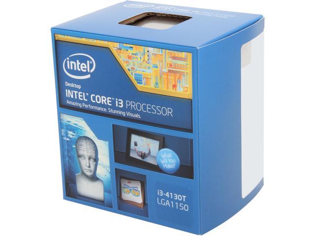 Intel Core i3-4130T - Core i3 4th Gen Haswell Dual-Core 2.9 GHz LGA 1150 35W Intel HD Graphics 4400 Desktop Processor - BX80646I34130T