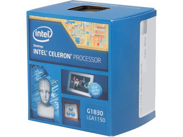 Intel Celeron G1830 - Celeron Haswell Dual-Core 2.8 GHz LGA 1150 54W Intel HD Graphics Desktop Processor - BX80646G1830