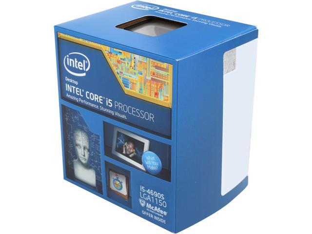 Intel Core i5-4690S - Core i5 4th Gen Haswell Quad-Core 3.2 GHz LGA 1150 65W Intel HD Graphics 4600 Desktop Processor - BX80646I54690S