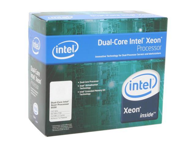 えない】 ヤフオク! - インテル Intel Xeon Dual-Core 5030 2.66GHz De ...