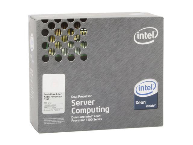 Intel Xeon 5150 2.66 GHz LGA 771 65W BX805565150P 2U Passive Processor ...