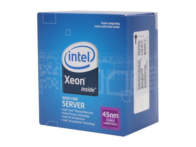 Intel Xeon X3350 Yorkfield 2.66 GHz 12MB L2 Cache LGA 775 95W BX80569X3350 Processor