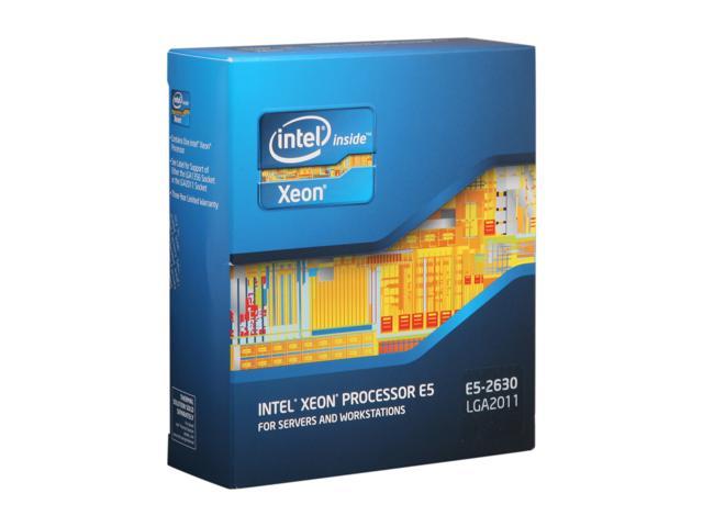 Intel Xeon E5-2630 Sandy Bridge-EP 2.3GHz (2.8GHz Turbo Boost) 15MB L3 Cache LGA 2011 95W BX80621E52630 Server Processor