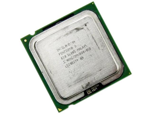 Intel Pentium D 830 - Pentium D Smithfield Dual-Core 3.0 GHz LGA 775 Processor - HH80551PG0802MN