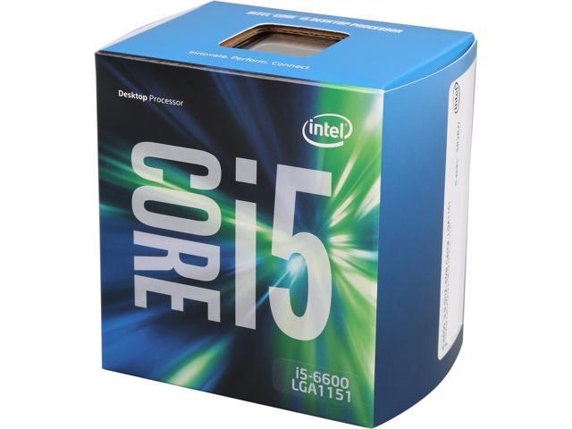 in de buurt kant onenigheid Intel Core i5-6600 - Core i5 6th Gen Skylake Quad-Core 3.3 GHz LGA 1151 65W Intel  HD Graphics 530 Desktop Processor - BX80662I56600 - Newegg.com