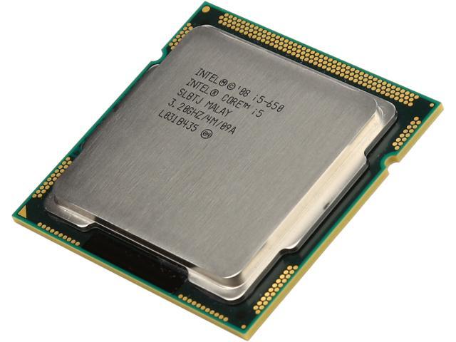 Intel Core i5-650 - Core i5 Clarkdale Dual-Core 3.2 GHz LGA 1156 73W Intel HD Graphics Desktop Processor - BX80616I5650