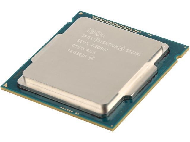Intel Pentium G3220T - Pentium Dual-Core Haswell Dual-Core 2.6 GHz LGA 1150 35W Intel HD Graphics Desktop Processor - G3220T SR1CL
