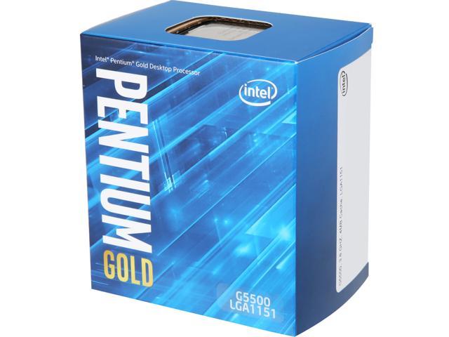 Intel Pentium Gold G5420 Dual-Core Coffee Lake Processor 3.8GHz 8GT/s 4MB LGA 1151 CPU Retail