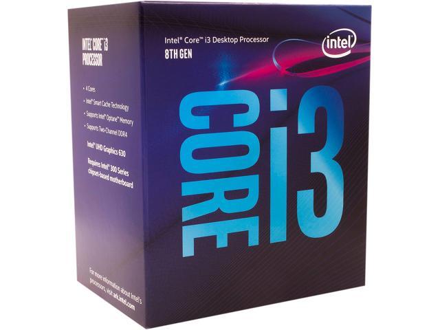 Intel Core i3 8th Gen - Core i3-8300 Coffee Lake Quad-Core 3.7 GHz LGA 1151  (300 Series) 65W BX80684I38300 Desktop Processor Intel UHD Graphics 630