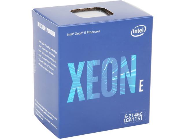 Intel Xeon E-2146G Coffee Lake 3.5 GHz LGA 1151 80W BX80684E2146G