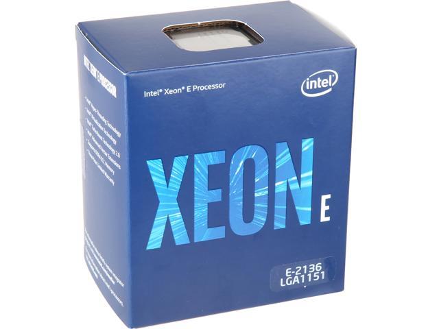 Intel Xeon E-2136 Coffee Lake 3.3 GHz LGA 1151 80W BX80684E2136 Server Processor