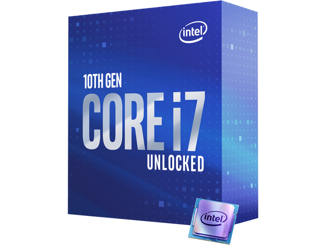 Intel Core i7 10th Gen - Core i7-10700K Comet Lake 8-Core 3.8 GHz 1200 125W Desktop Processor w/ Intel UHD Graphics 630 - Desktops - Newegg.com