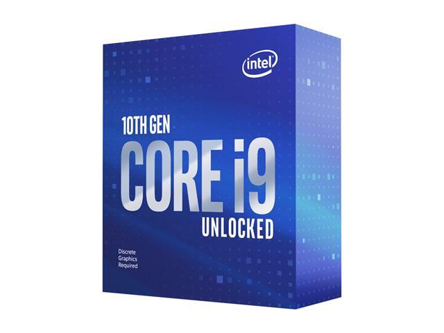 Intel Core i9-10900KF - Core i9 10th Gen Comet Lake 10-Core 3.7 GHz LGA  1200 125W Desktop Processor - BX8070110900KF