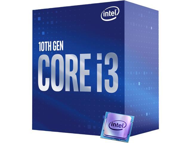 Intel Core i3-10100 - Core i3 10th Gen Comet Lake Quad-Core 3.6 GHz LGA 1200 65W Intel UHD Graphics 630 Desktop Processor - BX8070110100