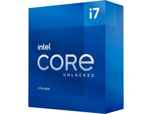 Intel Core i7-11700K - Core i7 11th Gen Rocket Lake 8-Core 3.6 GHz LGA 1200  125W Intel UHD Graphics 750 Desktop Processor - BX8070811700K