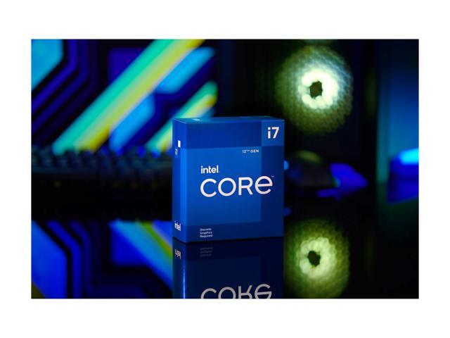 Intel Core i7-12700F - Core i7 12th Gen Alder Lake 12-Core (8P+4E) 2.1 GHz  LGA 1700 65W Desktop Processor - BX8071512700F