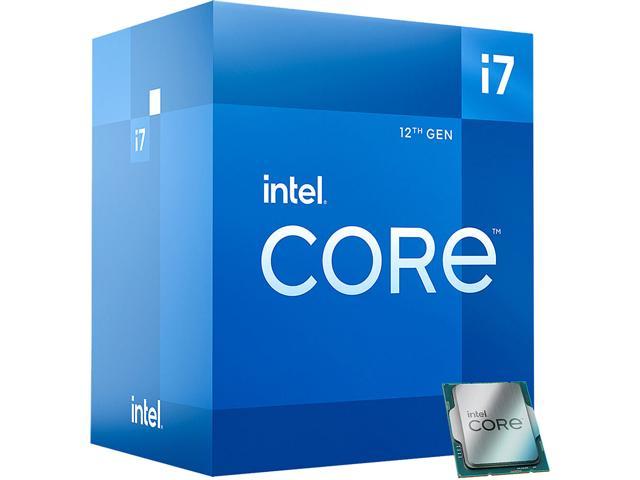 Intel Core i7-12700 - Core i7 12th Gen Alder Lake 12-Core (8P+4E) 2.1 GHz  LGA 1700 65W Intel UHD Graphics 770 Desktop Processor - BX8071512700