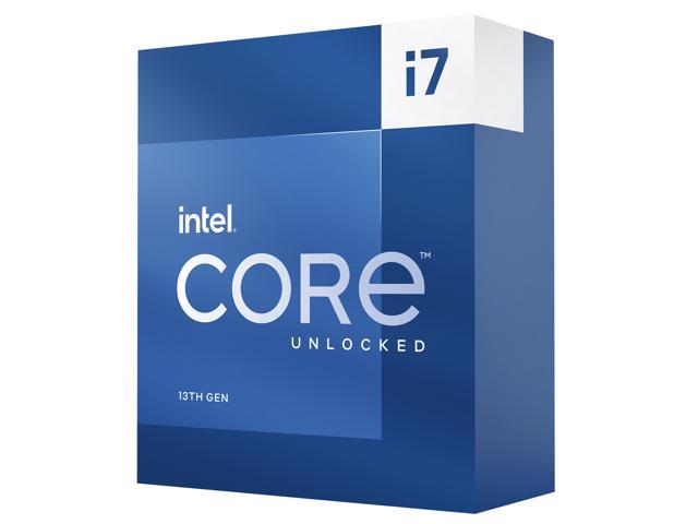 Intel Core i7-13700K - Core i7 13th Gen Raptor Lake 16-Core (8P+8E) P-core  Base Frequency: 3.4 GHz E-core Base Frequency: 2.5 GHz LGA 1700 125W Intel 