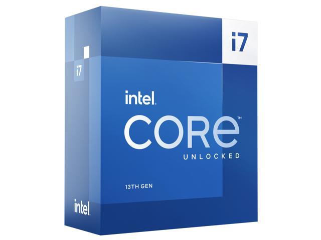 Intel Core i7-13700K - Core i7 13th Gen Raptor Lake 16-Core (8P+8E) P-core  Base Frequency: 3.4 GHz E-core Base Frequency: 2.5 GHz LGA 1700 125W Intel  