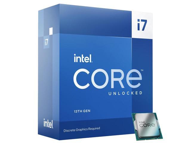 Intel Core i7-13700KF - Core i7 13th Gen Raptor Lake 16-Core (8P+8E) P-core Base Frequency: 3.4 GHz E-core Base Frequency: 2.5 GHz LGA 1700 125W None Integrated Graphics Desktop Processor - BX8071513700KF