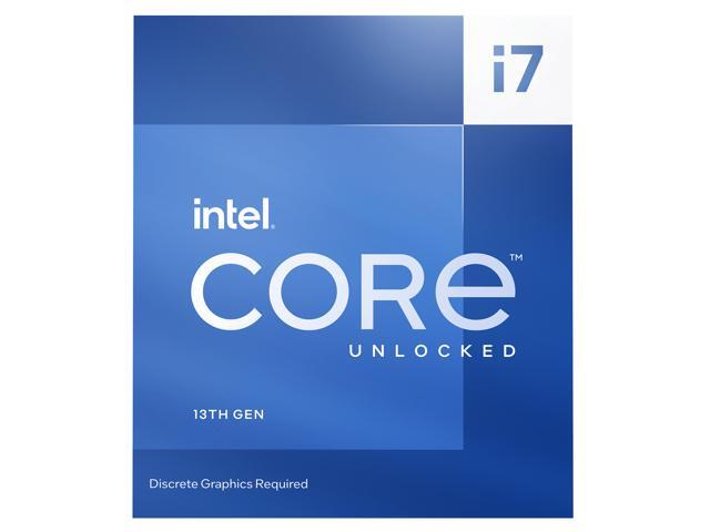 Intel Core i7-13700KF - Core i7 13th Gen Raptor Lake 16-Core (8P+8E) P-core  Base Frequency: 3.4 GHz E-core Base Frequency: 2.5 GHz LGA 1700 125W None 