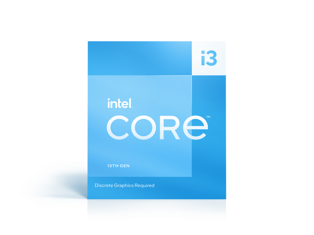 Intel Core i3-13100F Desktop Processor 4 cores (4 P-cores + 0 E