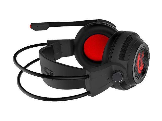 Bewustzijn nemen Bot MSI Gaming Headset with Microphone, Enhanced Virtual 7.1 Surround Sound and  Intelligent Vibration System (DS502) - Newegg.com