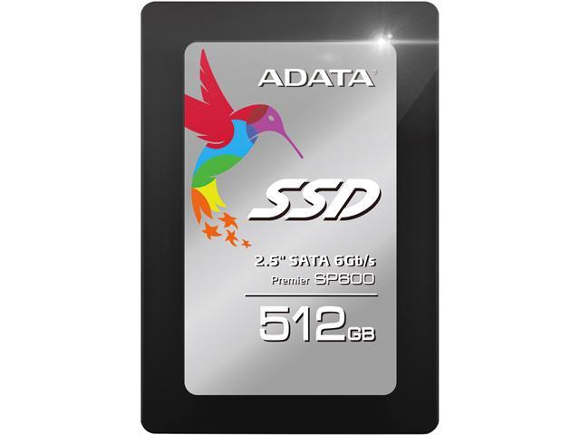 ADATA Premier SP600 2.5" 512GB SATA III MLC Internal Solid State Drive (SSD) ASP600S3-512GM-C