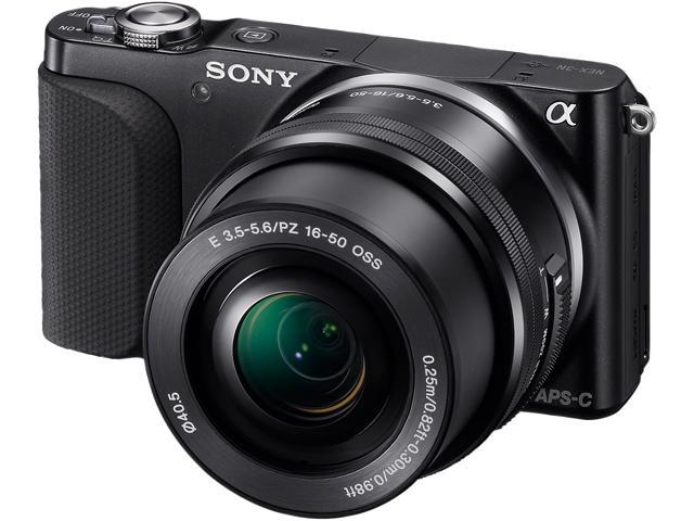 Sony Alpha NEX-3NL/B Mirrorless Digital Camera with 16-50mm Lens (Black)