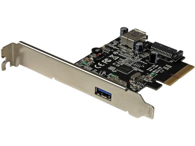 StarTech 2-Port USB 3.1 (10Gbps) Card, USB-A, 1x External, 1x Internal, PCIe
