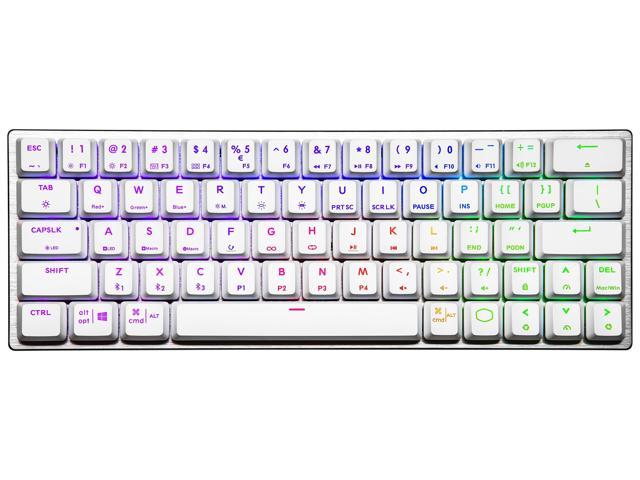 Cooler Master SK622 Silver White Wireless 60% Mechanical Keyboard