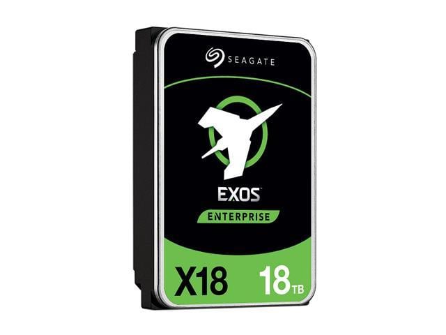 Seagate 18TB Exos X18 7200 RPM SATA 6Gb/s 256MB Cache 3.5-Inch Enterprise  Hard Drive HDD (ST18000NM000J)