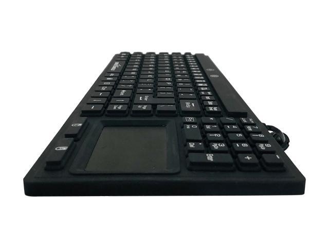 Seal-Touch Glow Washable Backlit Silicone All-in-One Keyboard with