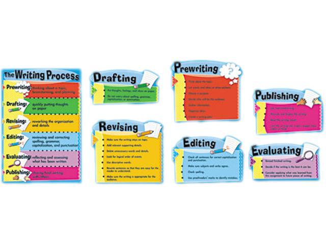 Carson-Dellosa Publishing The Writing Process Bulletin Board Set, The ...