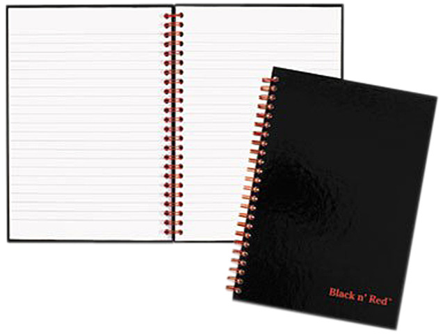 Mead Notebook Solid Red Mead Products L67000 Mead Products L67000 5.88 in. X 8.25 in. Black N ...