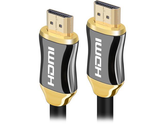 4K HDMI Cable 10ft | High Speed,4K @ 60Hz,hdmi 2.1,hdmi 4k, Ultra HD, 2K, 1080P & ARC Compatible | for Laptop, Monitor, PS5, PS4, Xbox One, Fire TV, Apple TV & More