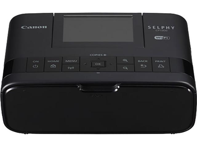 Canon SELPHY CP1300 Wireless Photo Printer - Black (2234C001)