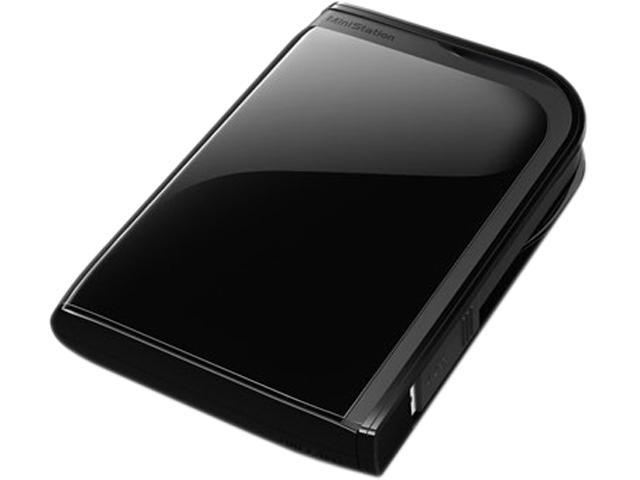 BUFFALO 2TB MiniStation Extreme Portable Storage with MIL-SPEC Shock Protection USB 3.0 Model HD-PZ2.0U3B Black