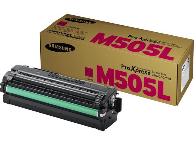 Samsung CLT-M505L High Yield Toner Cartridge - Magenta - Newegg.com