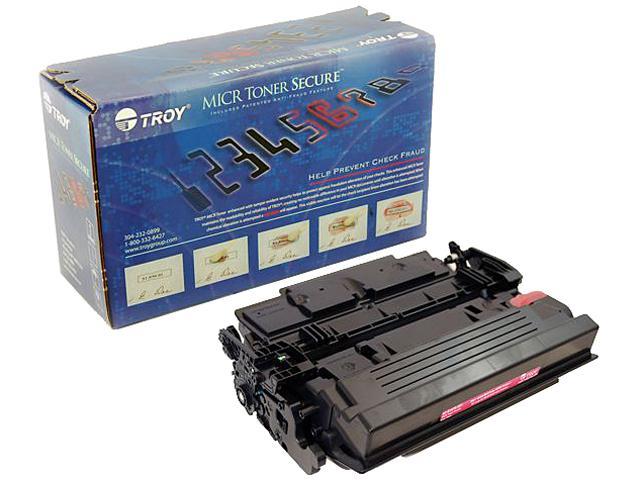 Troy 02-81676-001 High Yield MICR Secure Toner Cartridge (Alternative for HP 87X/CF287X) - Black
