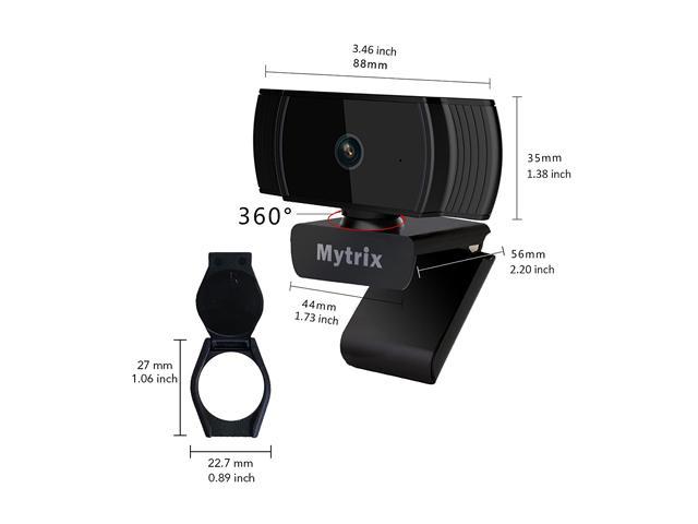 mytrix autofocus full hd 1080p pc usb webcam