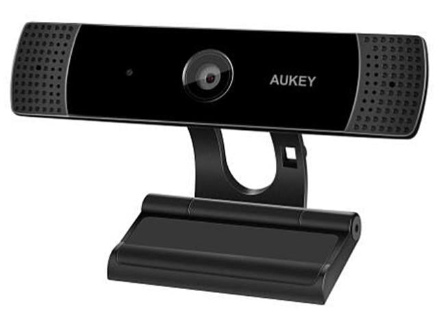 AUKEY Autofocus Webcam with Microphone, Automatic Exposure Setting, for Chat, Video and Recording, Compatible with Windows, Mac and Android
