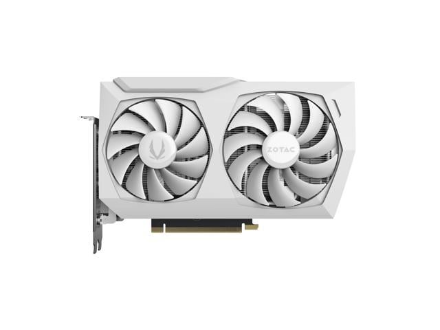 ZOTAC GAMING GeForce RTX 3060 AMP White Edition 12GB GDDR6 192-bit 15 Gbps PCIE 4.0 Gaming Graphics Card, IceStorm 2.0 Cooling, Active Fan Control, FREEZE Fan Stop ZT-A30600F-10P