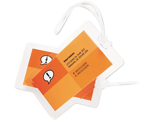 New 7MIL Registration Card 3-1/2" x 9" Laminating Pouches 100pk 