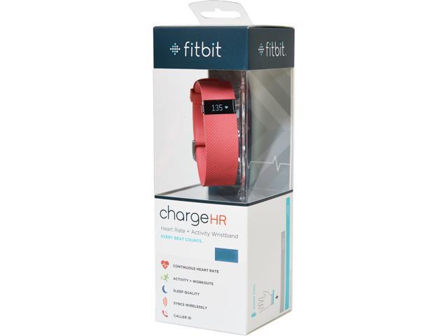 Brand New Fitbit Charge HR Heart Rate & Fitness Activity Tracker Wristband Large 