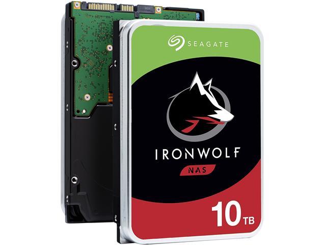 Seagate IronWolf 10TB NAS Hard Drive 7200 RPM 256MB Cache SATA 6.0Gb/s CMR 3.5" Internal HDD for RAID Network Attached Storage ST10000VN0008 - OEM