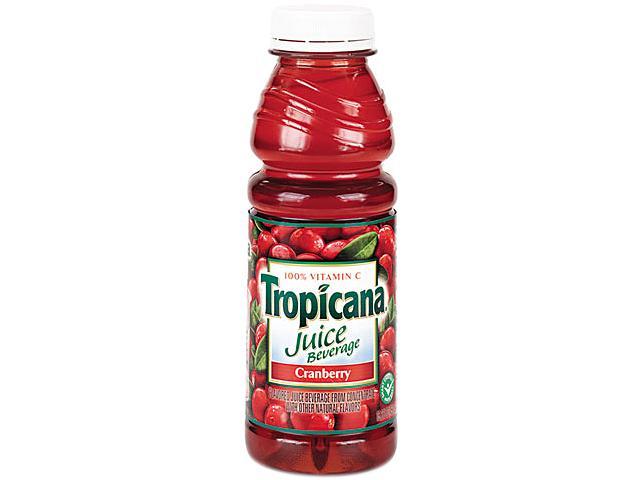 Juice Beverage, Cranberry, 15.2Oz Bottle, 12/Carton